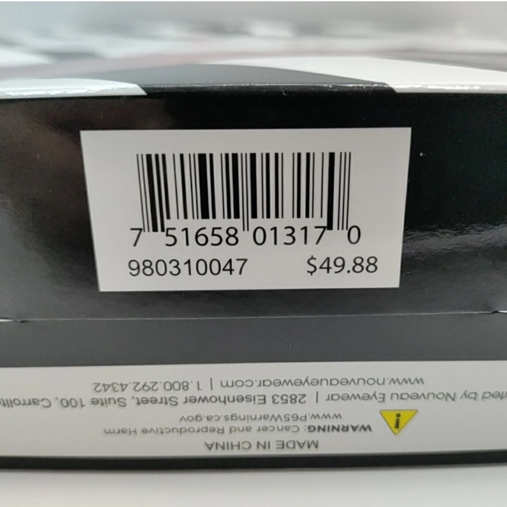 Betsey Johnson XOXO Metal Sunglasses Case & Chain Black And White NIB - Picture 12 of 13